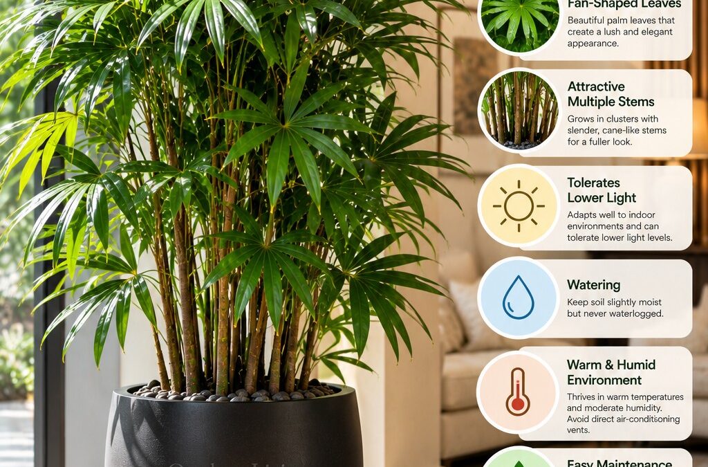 Rhapis excelsa (Lady Palm)