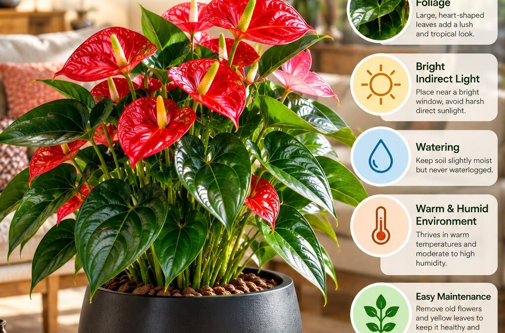 Red Anthurium